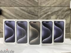 iphone 15 pro max  256GBجديد no active & بضمان محلي ناتشيورال تيتانيوم