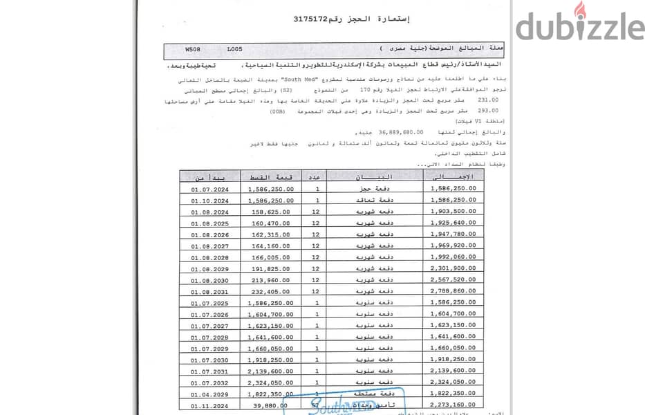 للبيع فيلا  توين هاوس   مشروع ثاوث ميد الساحل  الشمالى  بحري سي فيو 9