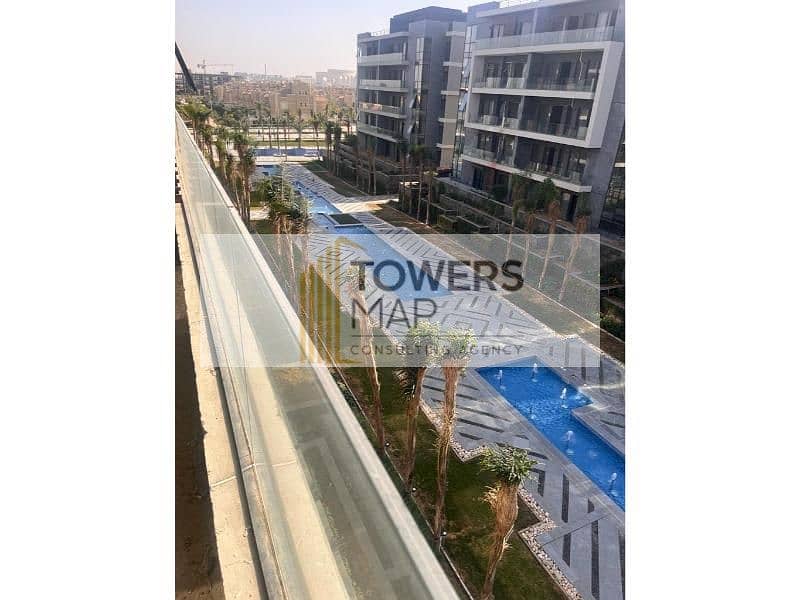 164 SQM APARTMENT ON WATER FEATURES READY TO MOVE FACING NORTH | SECOND FLOOR EL PATIO ORO NEW CAIRO الباتيو اورو شقه 164متر فيو بحيرات باقل سعر 4