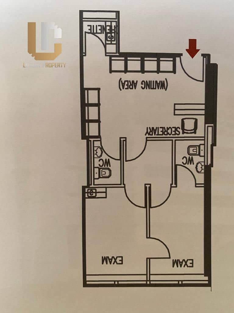 Clinic For Sale Ready to Move Finished with AC's Nasr City 2