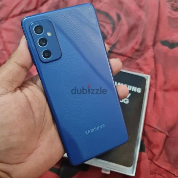 Samsung M52 Blue 1