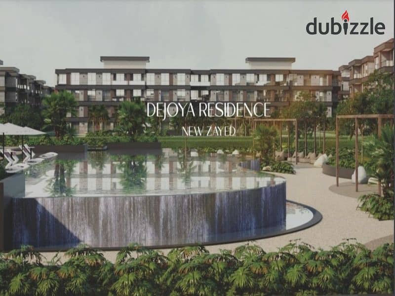 Apartment for sale with garden in New Zayed in DeGioia Compound 5% down payment only In installments over the longest repayment period 16