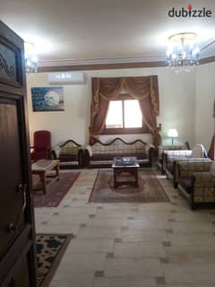 Fully furnished Apartment for rent Garden view in El Yassmen 3 area 215 sqm