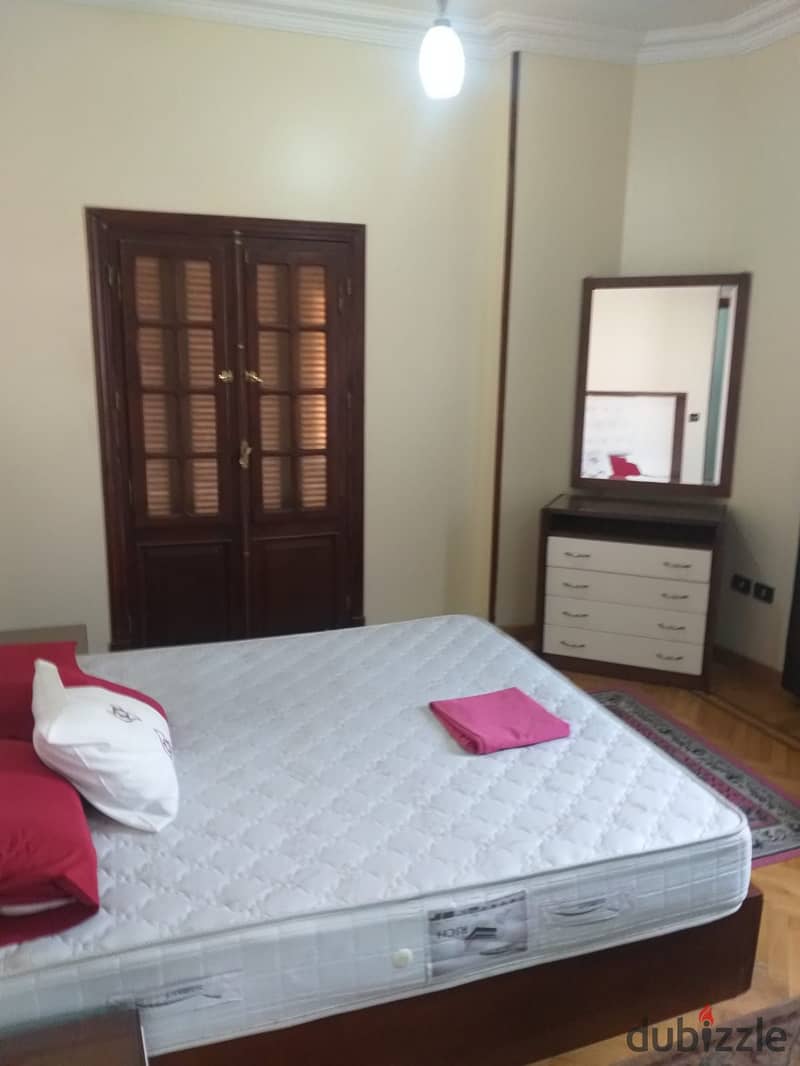 Fully furnished Apartment for rent Garden view in El Yassmen 3 area 215 sqm 11