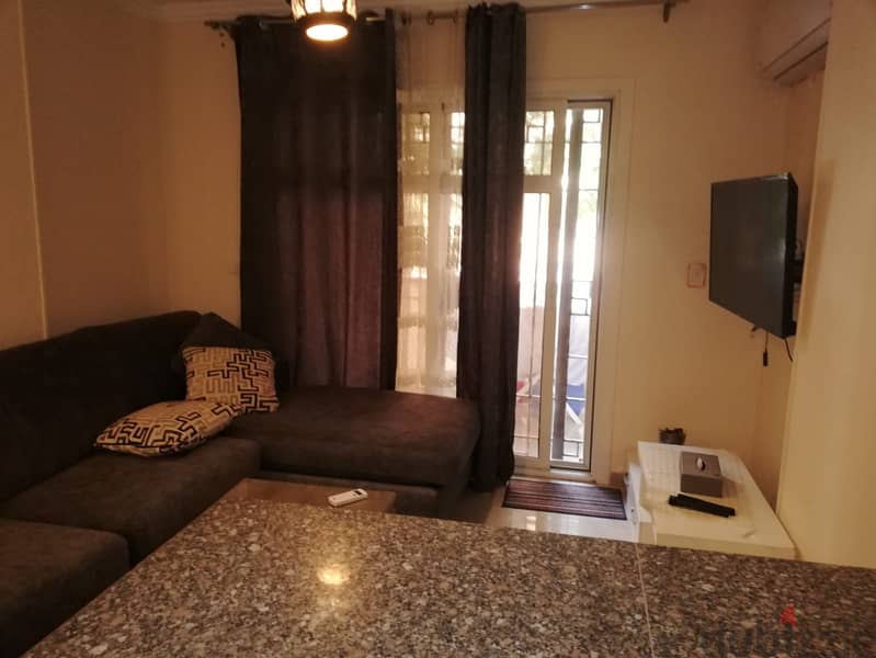 ستوديو للإيجار مفروش فى مدينتي furnished studio in madinty b11 4