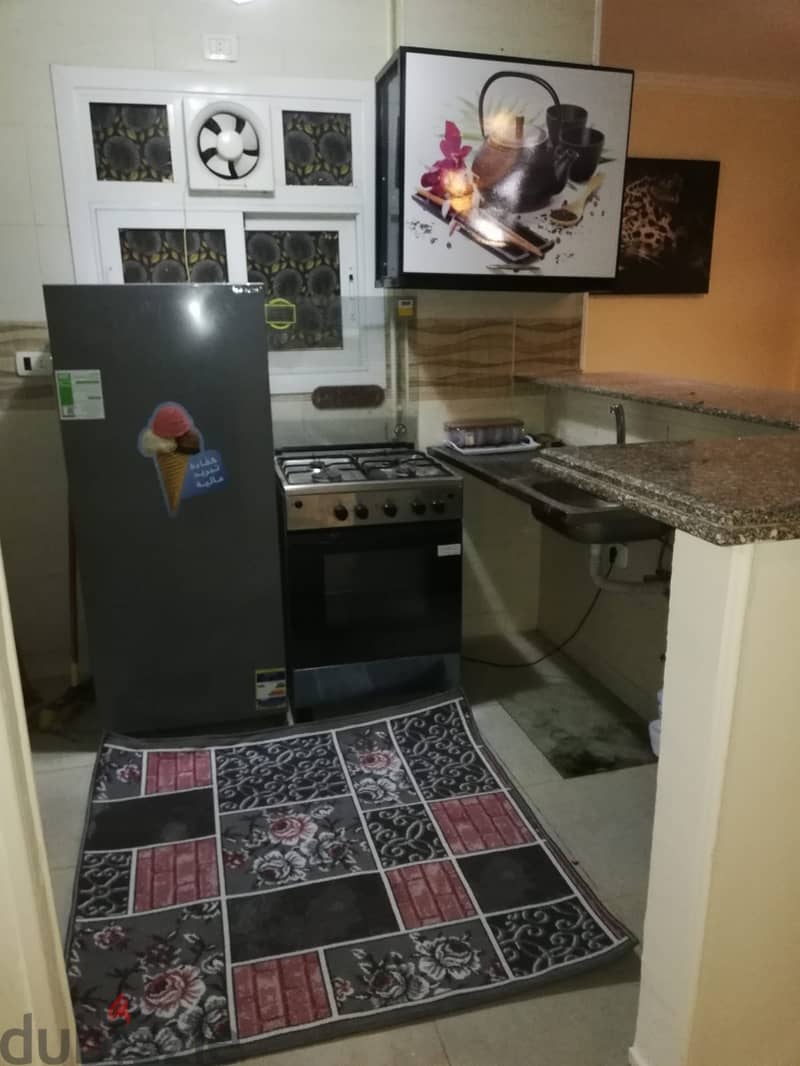 ستوديو للإيجار مفروش فى مدينتي furnished studio in madinty b11 7