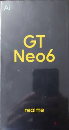 ريلمي realme gt neo 6 جديد متبرشم 0