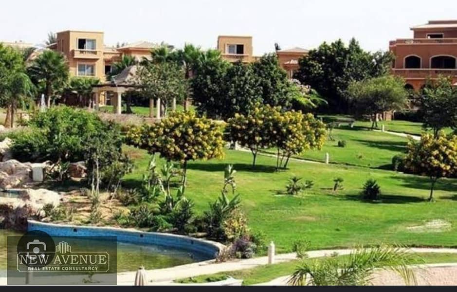 Villa prime location overlooking landscape at Bellagio New Cairo 5 bedrooms 1