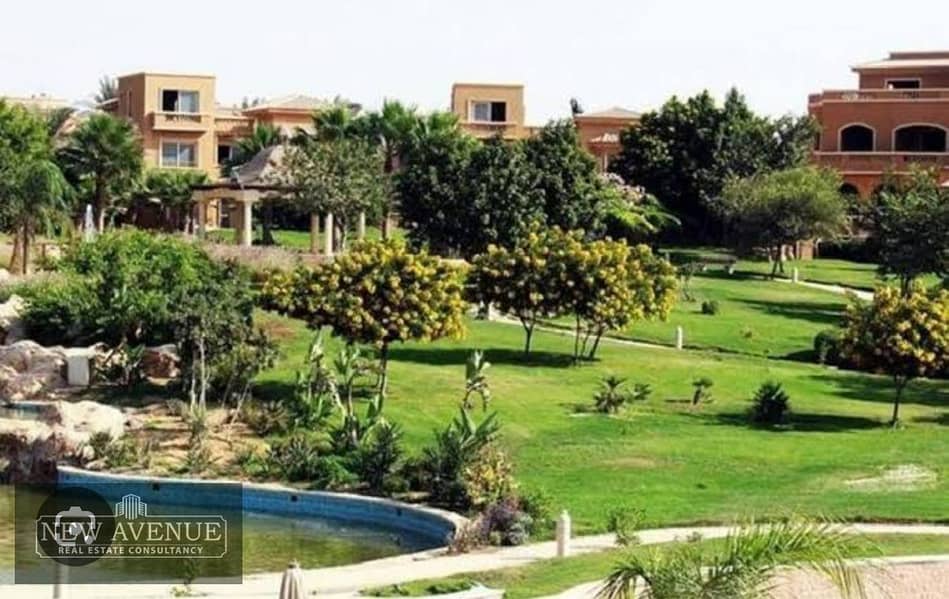 Villa prime location overlooking landscape at Bellagio New Cairo 5 bedrooms 6