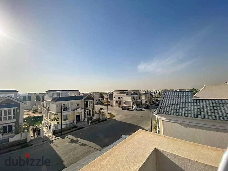 villa ready to move in Mountain View October Park Behind Mall of Arabia Sheikh Zayed 3