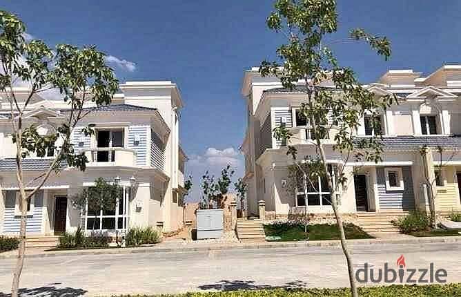 villa ready to move in Mountain View October Park Behind Mall of Arabia Sheikh Zayed 4