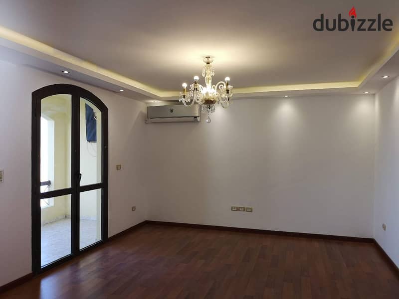 Penthouse for rent in Zizinia Compound, Fifth District, near AUC  Garden view  Double face 0