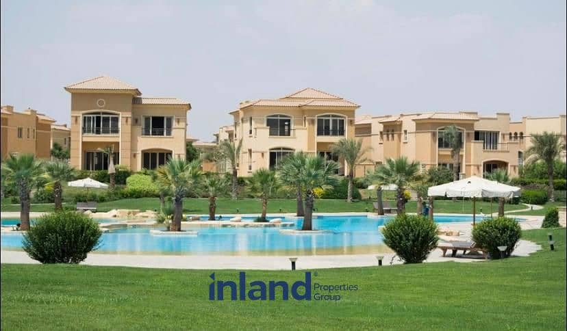 765 sqm villa for sale with a lake view in Stone Park in the best location in New Cairo 5