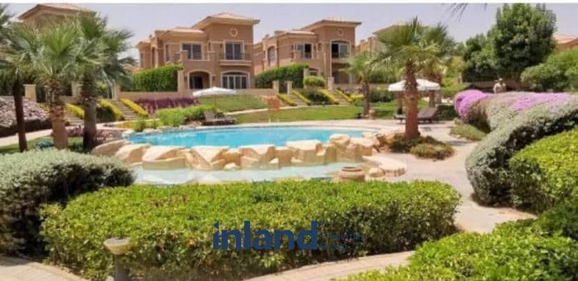 765 sqm villa for sale with a lake view in Stone Park in the best location in New Cairo 8