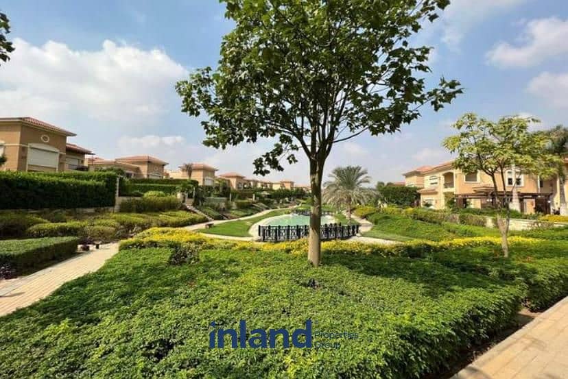 765 sqm villa for sale with a lake view in Stone Park in the best location in New Cairo 9