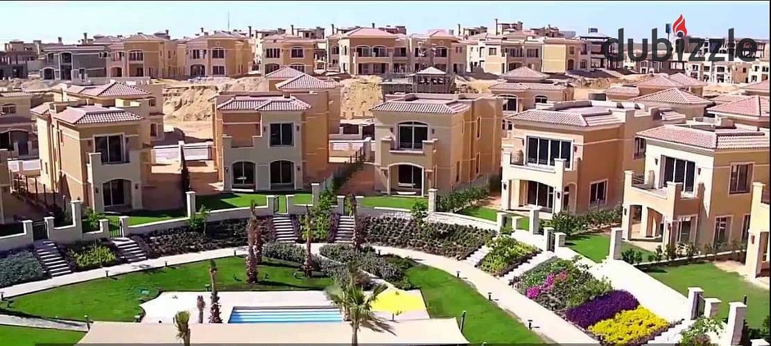 Town House For sale190m in New cairo The Hills syone park compound 7