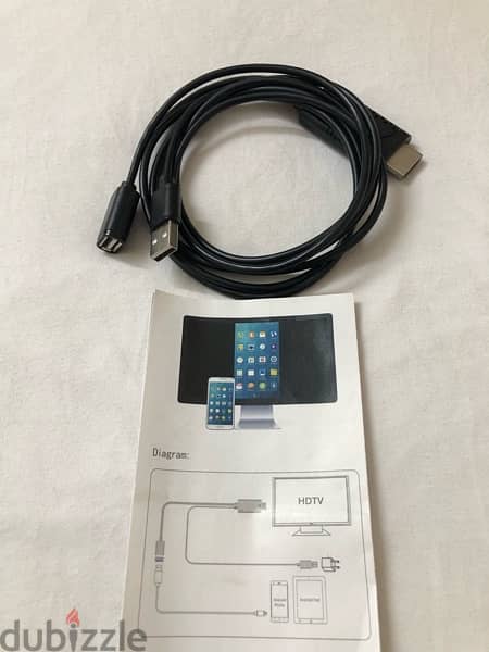 ‏iPhone to HD TV adapter - وصلة أيفون للتوصيل بالتليفزيون 0