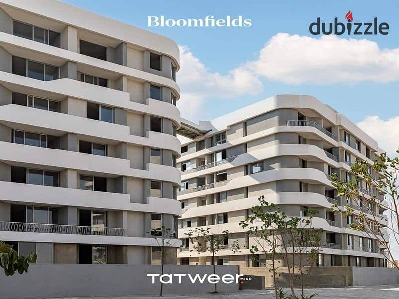 Apartment for sale, fully finished, in Bloomfields, Mostakbal, with installments over 10 years 4