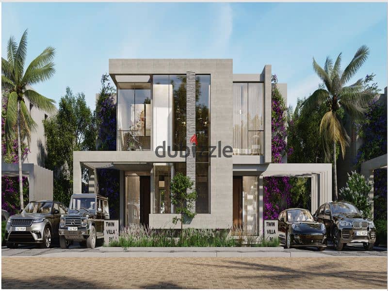 Chalet for sale in Ras El Hekma, Azha Compound Fully finished with air conditioners and kitchen With only 5% down payment Live view of the lagoon 8