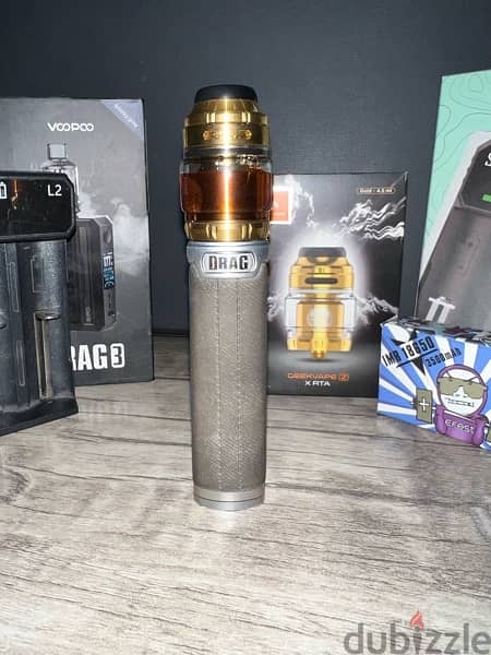 vape drag 3 with geekvape zues tank x rta 2