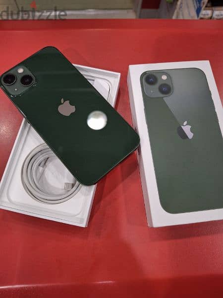 iphone 13 128g لسه في الضمان 1