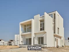 Villa fully Finished For 301m |5Bed| Double View Compound Mazarin Island New Alamain