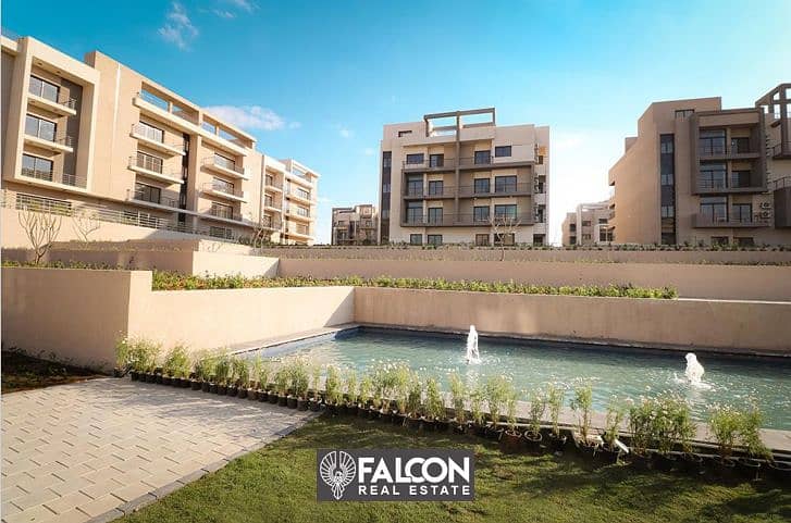 For Sale a 160 sqm apartment, finished, with air conditioners, for sale in the heart of the Fifth Settlement, in the Fifth S 8