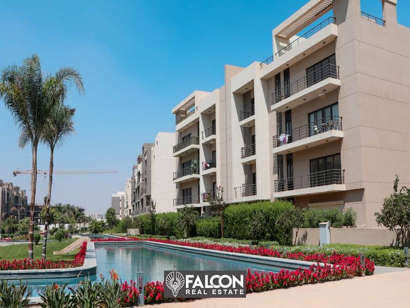 Immediate delivery of a 160 sqm apartment, “finished with air conditioners”, for sale in the heart of Fifth Settlement, Direct, on Teseen Street, in F 0