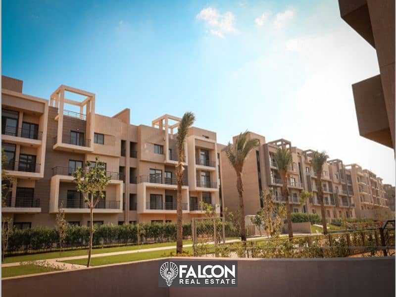 Immediate delivery of a 160 sqm apartment, “finished with air conditioners”, for sale in the heart of Fifth Settlement, Direct, on Teseen Street, in F 8