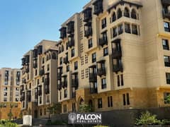 Immediate receipt of a 124 sqm apartment (finished) for sale in front of the Maqra El Oyoun wall in New Fustat Compound, in installments over 10 years 0