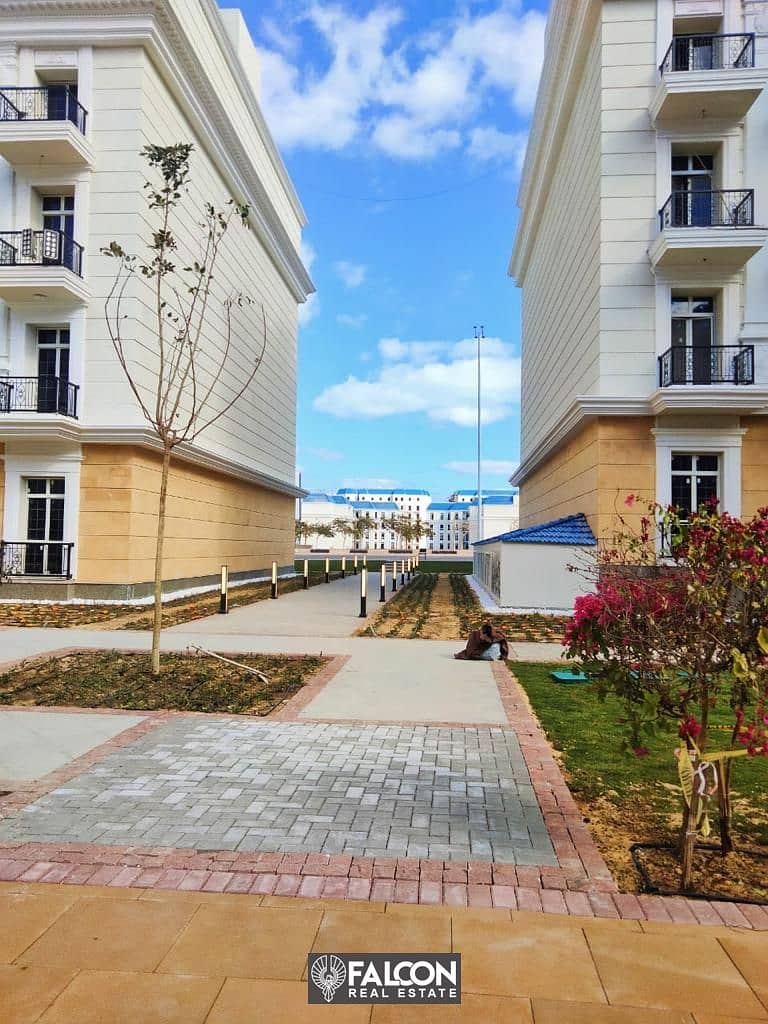 Receive immediately a 158m2 fully finished apartment with a sea view overlooking the lagoon and landscape for sale in the Latin Quarter, New Alamein 7