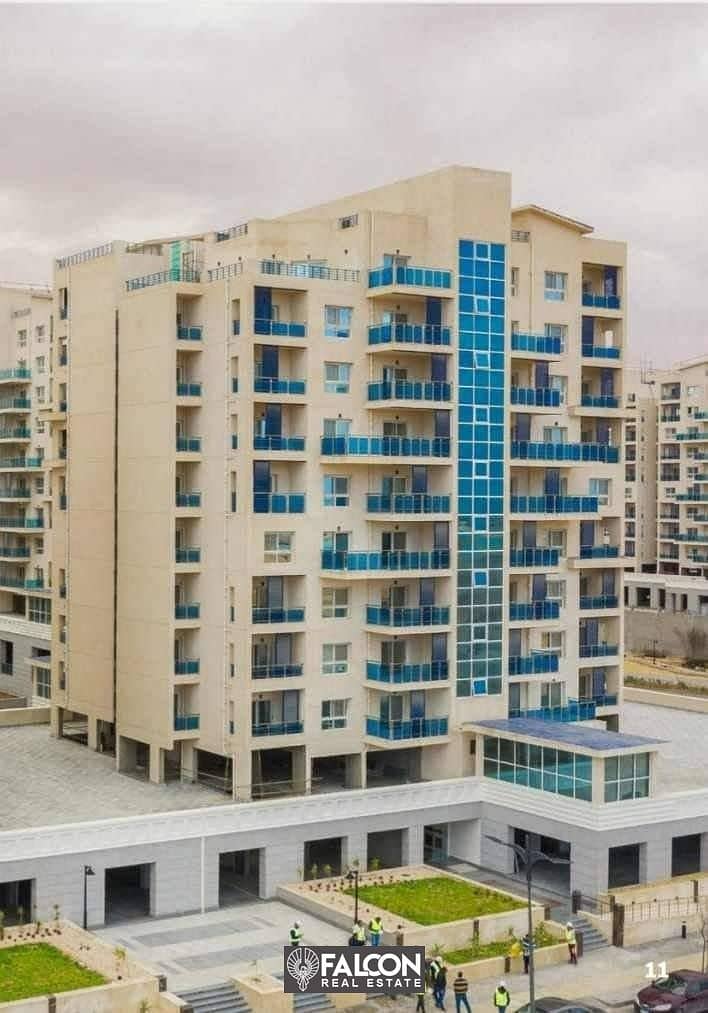 For sale, with a panoramic view on the sea, 115 sqm apartment, “finished”, immediate delivery, on the North Coast, New Alamein, in installments over 7 2