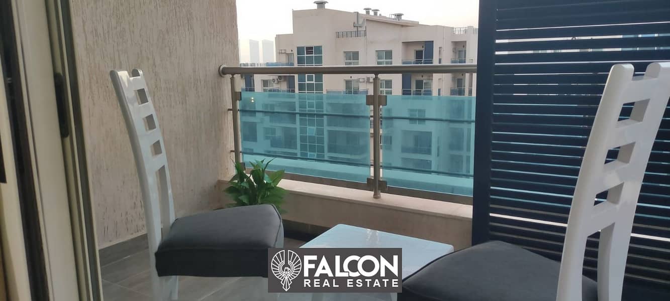 For sale, with a panoramic view on the sea, 115 sqm apartment, “finished”, immediate delivery, on the North Coast, New Alamein, in installments over 7 3