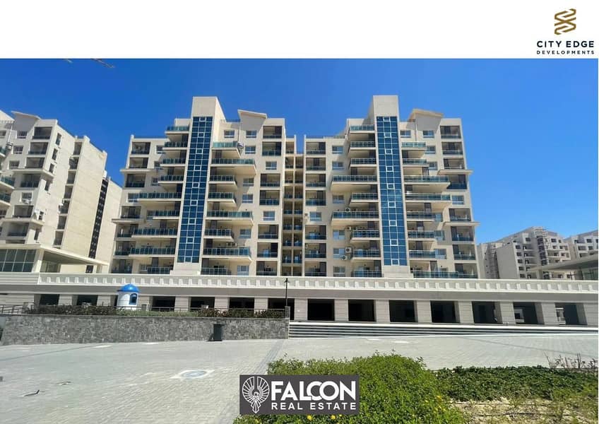 For sale, with a panoramic sea view, 169 sqm apartment, “finished”, immediate delivery, in the North Coast, New Alamein, Downtown Compound, in install 5