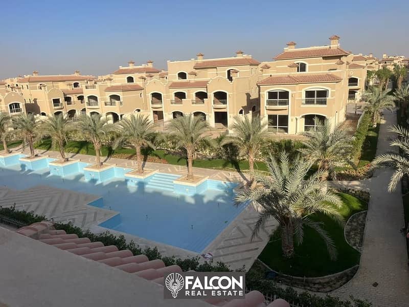 استلم فوري فيلا منفصلة Pool View لوكيشن مميز بجوار الـ BUE للبيع فـ لافيستا باتيو برايم الشروق La Vista Patio Prime 3