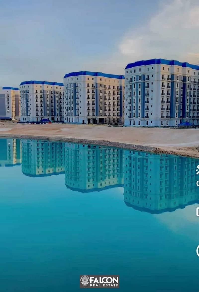 Receive a 138-meter apartment in New Alamein with the lowest down payment and the longest payment period of up to 12 years in the Latini district new 5