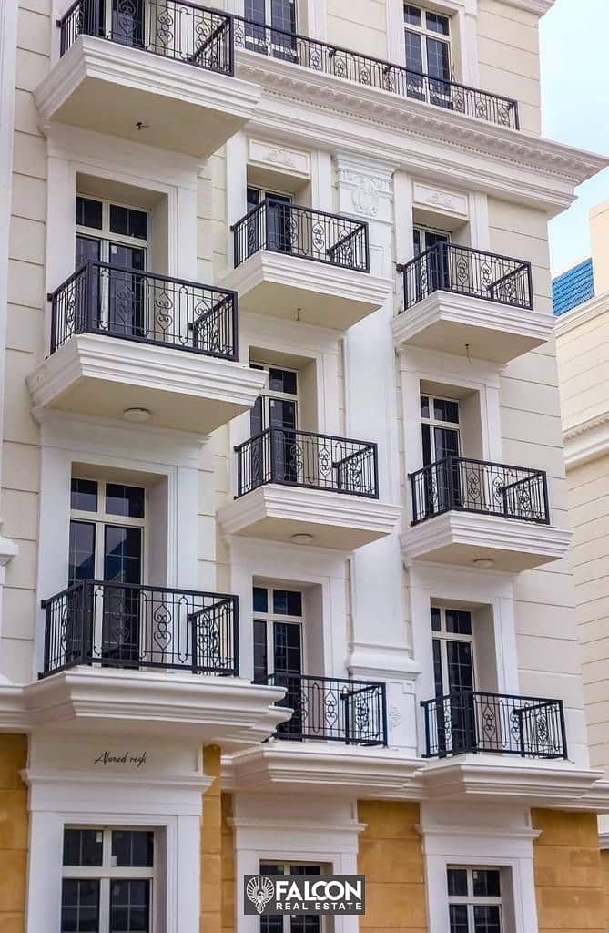 Apartment for sale 170 m in the Latin Quarter, El Alamein, fully finished, 10 year installments 8