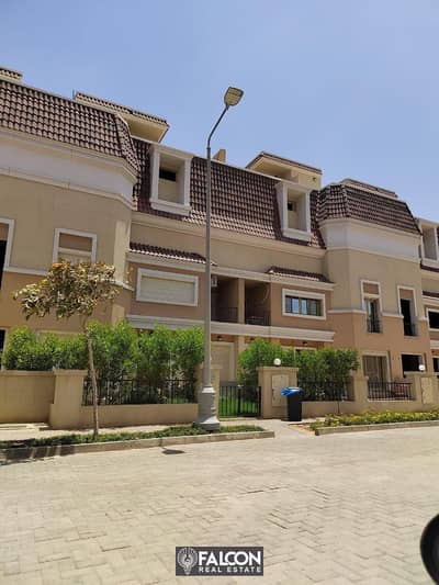 Villa for sale with 10% down payment and 8 years installments in Sarai, New Cairo, in front of Madinaty