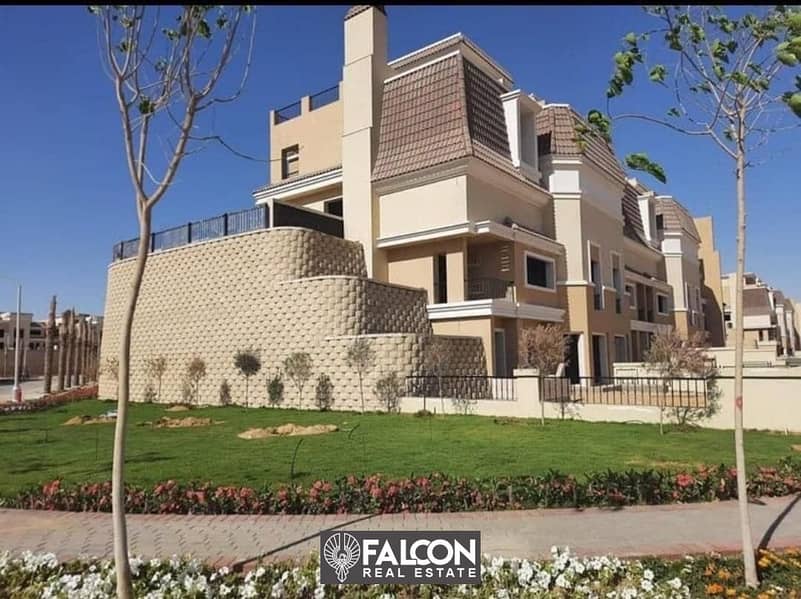 فيلا  3  ادوار  للبيع  بخصم  كاش  38%  في  سراي  sarai Three-storey villa for sale with a 38% cash discount in Saray 1