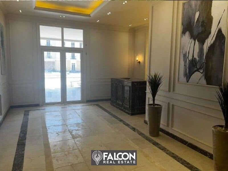 Fully finished apartment for sale, immediate receipt in installments, in the Latin Quarter, next to El Alamein Towers 1