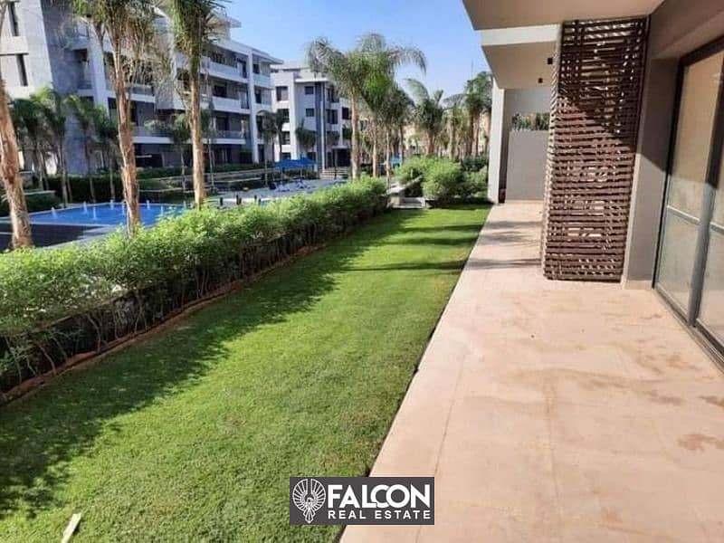 Ground floor apartment with garden for sale, immediate receipt in installments, in La Vista, Shorouk, Patio Casa Patio Casa 1