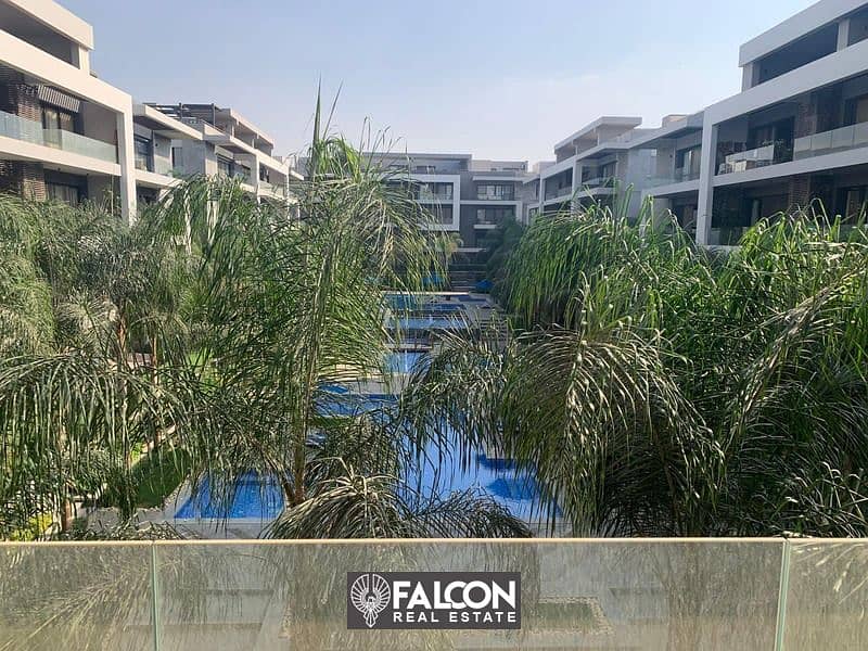 Ground floor apartment with garden for sale, immediate receipt in installments, in La Vista, Shorouk, Patio Casa Patio Casa 4