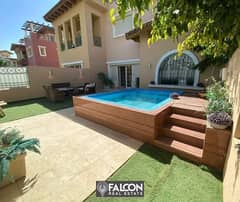 298 sqm villa for sale, immediate receipt, installments over 5 years, in La Vista El Shorouk patio casa