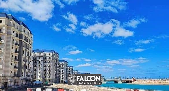 3bedroom apartment with an area of ​​​​173m for sale in the Latin Quarter El Alamein City with a direct view on the Crystal Lagoon fully finished 1