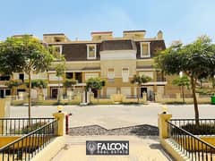 Townhouse 168m corner for sale in a distinctive location on the landscape and lagoon in (Sarai) compound wall in wall with Madinaty 0