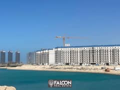 Prime location 3 bedroom apartment for sale in the Latin Quarter with a panoramic view of the Crystal Lagoon and El Alamein Towers 0