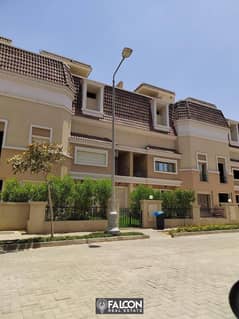 Villa 239 for sale in installments and a 38% cash discount in Sarai Compound in front of Madinaty