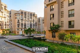 For immediate residence a 159m apartment with super luxury finishing inside Al-Fustat Compound a vital location on Salah Salem Road directly