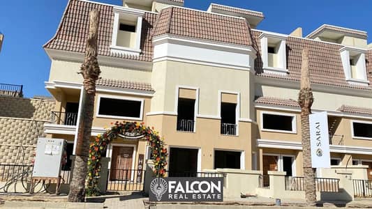 For sale, a villa for sale at the lowest price, close delivery, in front of Madinaty, in Sarai, New Cairo