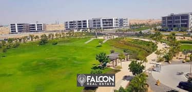 For sale, an apartment next to Cairo Airport, one of the most prestigious and distinguished areas in the Fifth Settlement, in the TAJ CITY compound, i